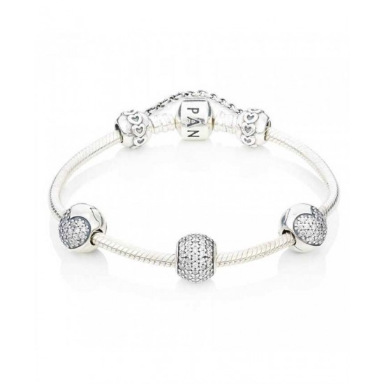 Pandora Bracelet-Sparkling Complete Jewelry UK Sale