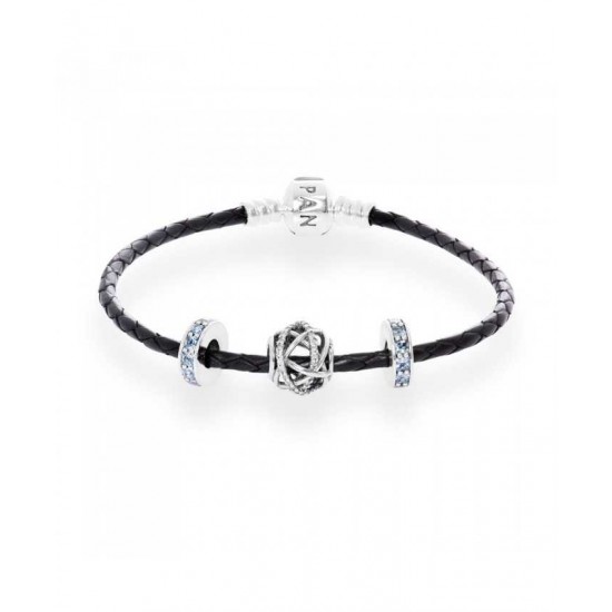 Pandora Bracelet-Sparkling Galaxy Complete Jewelry UK Sale