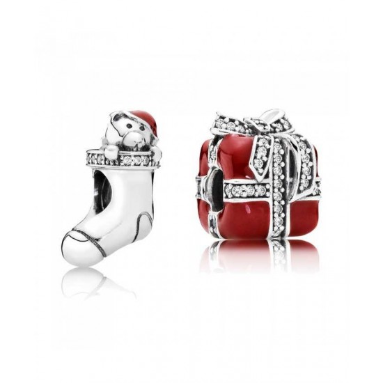 Pandora Charm-Under The Christmas Tree Jewelry UK Sale