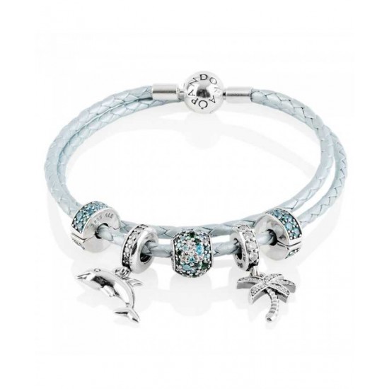 Pandora Bracelet-Sparkling Palm Complete Jewelry UK Sale