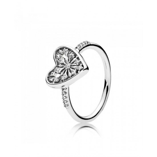 Pandora Ring-Heart Of Winter Jewelry UK Sale