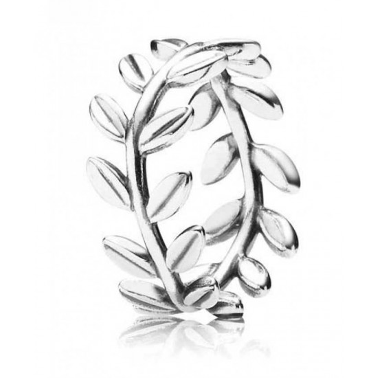 Pandora Ring-Leaves Band Jewelry UK Sale
