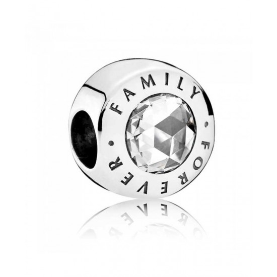 Pandora Charm-Silver Forever Family Jewelry UK Sale