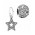 Pandora Charm-Silver Sparkle Stars Jewelry UK Sale