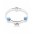 Pandora Bangle-Sky Blue Bow Complete