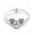 Pandora Bracelet-Silver Love Lines Complete Jewelry UK Sale