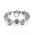 Pandora Bracelet-Dazzling Floral Complete Jewelry UK Sale
