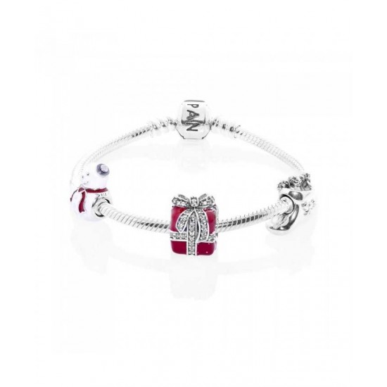 Pandora Bracelet-All Wrapped Up Complete Jewelry UK Sale