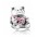 Pandora Charm-Silver Baby Girl Teddy Bear