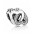 Pandora Charm-Silver Cubic Zirconia Entwined Love