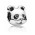 Pandora Charm-Silver Peaceful Panda