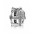 Pandora Charm-Silver Openwork Cubic Zirconia Gift