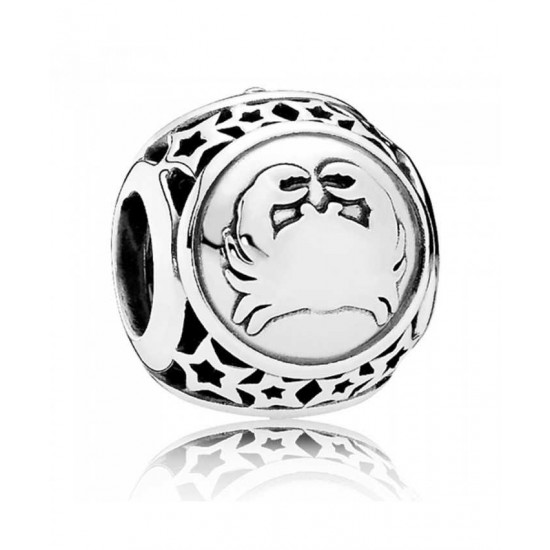 Pandora Charm-Silver Cancer Star Sign Jewelry UK Sale