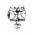 Pandora Charm-Sterling Silver Turtle Doves Dropper