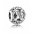 Pandora Charm-Silver Cubic Zirconia Vintage N Swirl