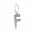 Pandora Charm-Sparkling Alphabet F Pendant
