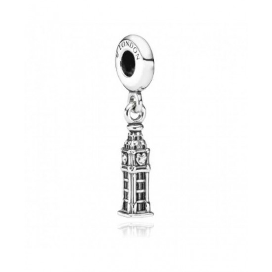 Pandora Charm-Silver National Icon Big Ben