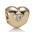 Pandora Bead-14ct Diamond Heart