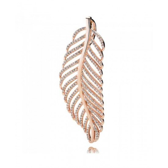 Pandora Pendant-Rose Feather Jewelry UK Sale