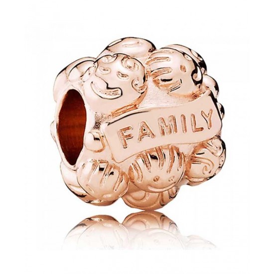 Pandora Charm-Rose Family Jewelry UK Sale