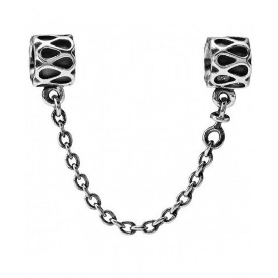 Pandora Safety Chain-Silver Net