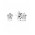 Pandora Earring-Silver Cubic Zirconia Starshine Stud