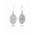 Pandora Earring-Silver Statement Lace Pendant