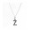 Pandora Necklace-Sparkling Alphabet Z