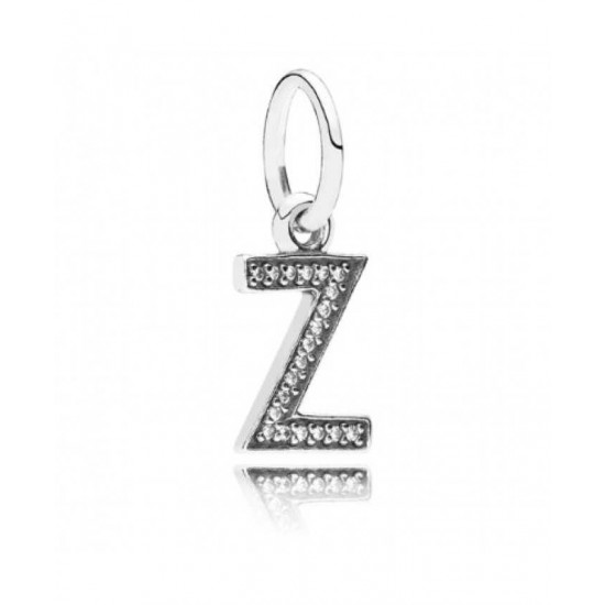 Pandora Pendant-Sparkling Alphabet Z