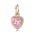 Pandora Pendant-Rose Sparkling Love Cubic Zirconia Heart
