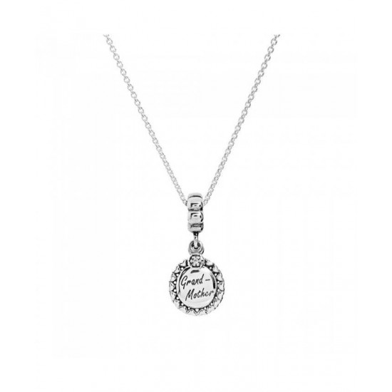Pandora Necklace-Silver Grandmother