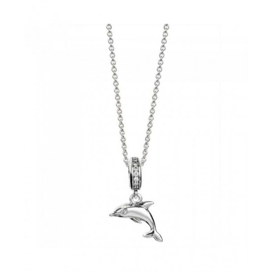 Pandora Necklace-Silver Dolphin