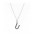 Pandora Necklace-Sparkling Alphabet U