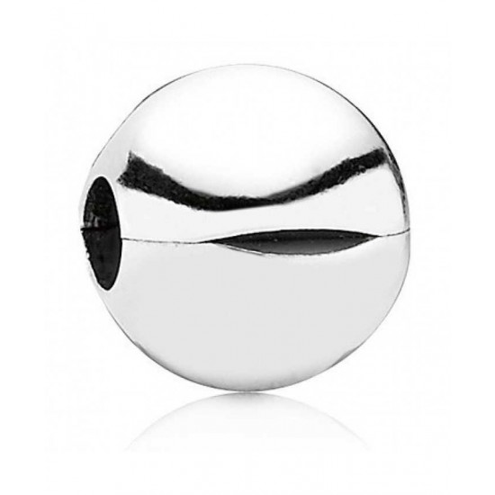 Pandora Clip-Silver Plain Ball