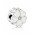 Pandora Clip-White Primrose