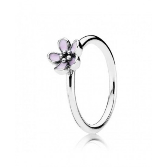 Pandora Ring-Silver Cherry Blossom Flower