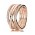 Pandora Ring-Rose Entwined Cubic Zirconia Jewelry UK Sale